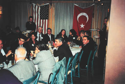 TACA Dinner with The Consulate Baki Ilkin visiting Seattle after Marmara Earthquake